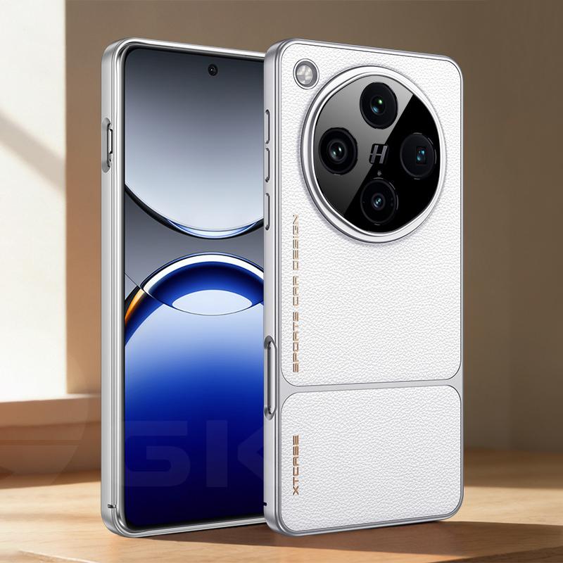 For Oppo Find X8 Pro Case for Magsafe Wireless Charge Leather Instantly Transform X9 Ultra Phone Cover for Oppo Find X9 Pro Case