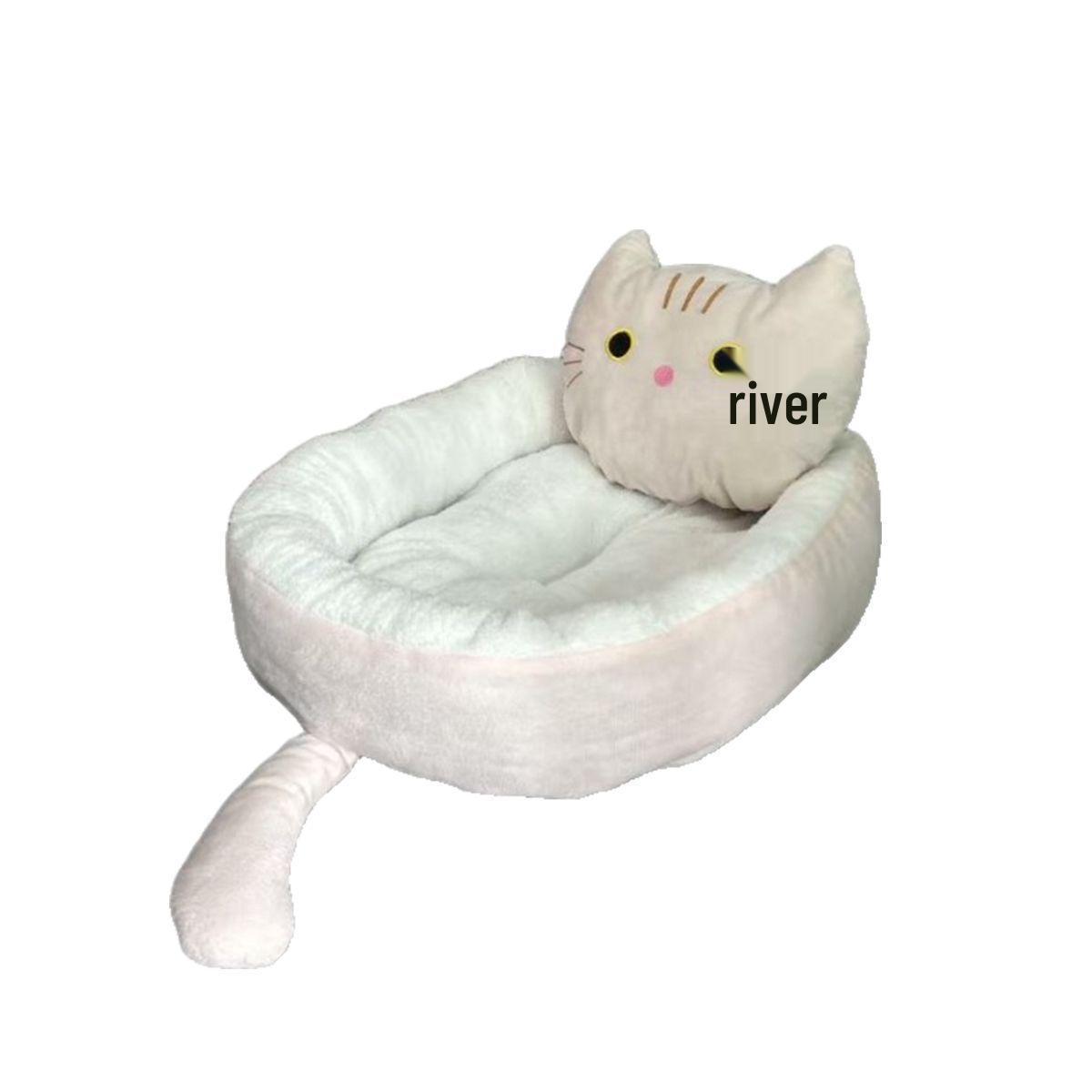 

Универсальная толстая лежанка для питомца: Съемный, моющийся и уютный для кошек и собак - Идеально подходит для всех сезонов. 2XL Universal Size