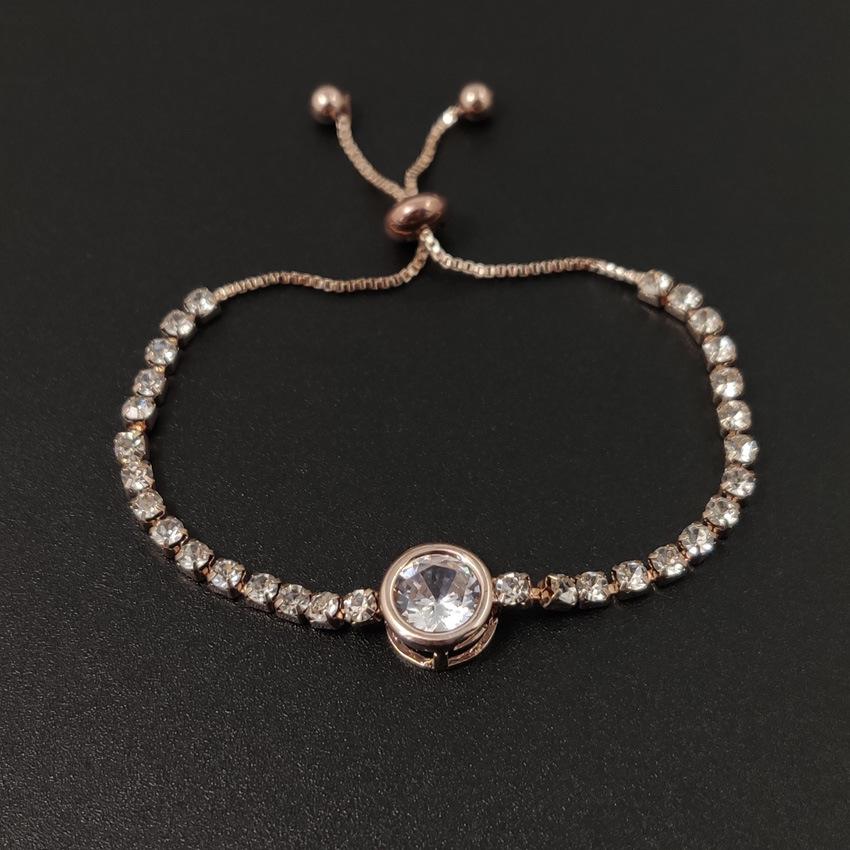 Versatile Fashion Bestseller: Fresh Geometric Zircon Adjustable Bracelet