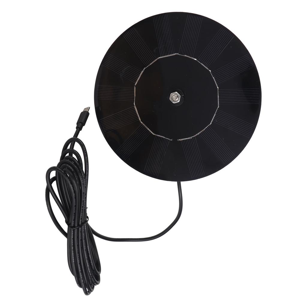 Solar Panel 4W Monocrystal Silicon Wall Mount Charger Kit Outdoor Monitoring Accessories