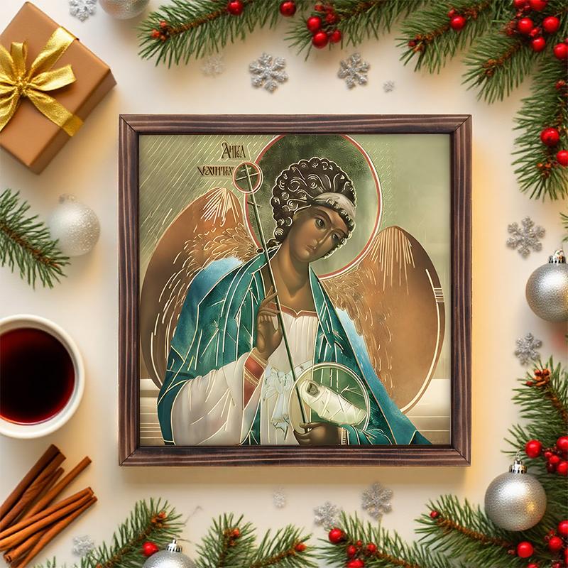 Russian Eastern Orthodox Church Wooden Wall Decor - Rustic Wooden Sign for Desktop, Door, Wall Decor - Ideal Gift for Friend & Family