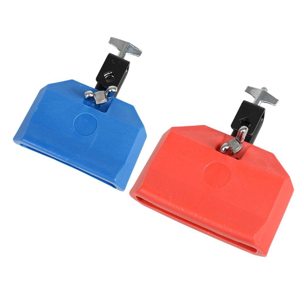 Cheering Bell Drum Clapper Jazz Style Drum Jam Block Durable Drum Bell Set  Percussion Instruments