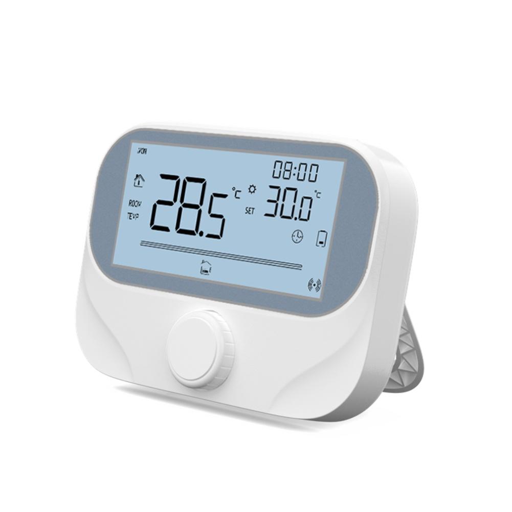 1 Set Boiler Thermostat Receiver 118x86x24mm RF Boiler Thermostat For Tuya Smart App Wireless Programmable Room Thermostats