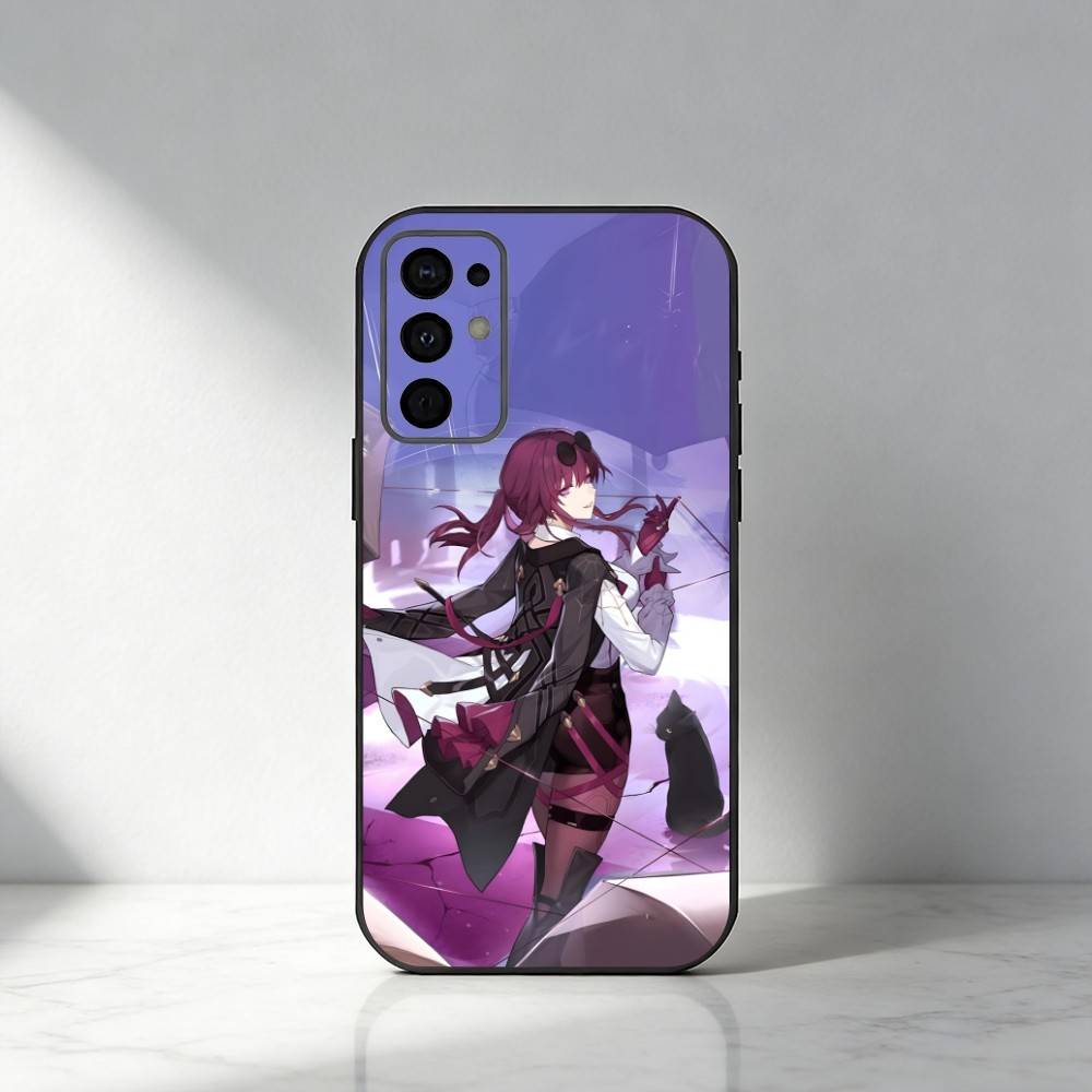 

Игровой чехол H-SR K-Ka-f-ka Enchantress для телефона Samsung S25, S24, S21, S22, S23, S20, Ultra, S26, Plus, Fe, Note, 5G Черный Samsung S30plus5G