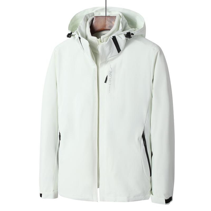 New Autumn and Winter Three-in-one Jacket for Men and Windproof Two-piece Set for Women