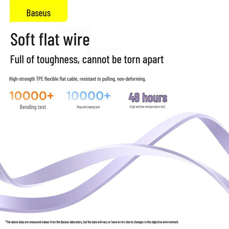 Baseus 3-in-1 66W 6A Retractable Fast Charging Cable