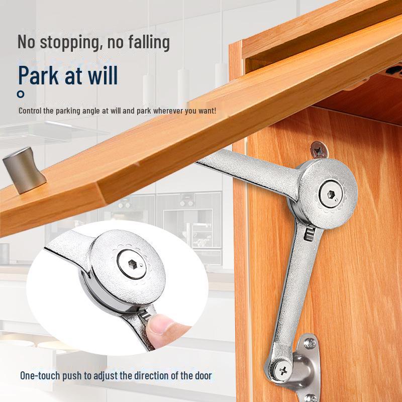 Adjustable Cabinet Door Support Rod with Japanese Oil Column Damping