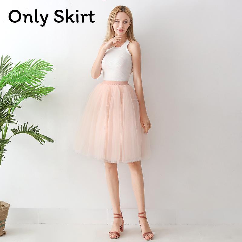Gothic Tulle Skirt For Women With High Elastic Waist And Puff Design For Streetwear Style