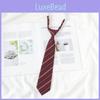 Scholars Academic Bow Tie With Red And Blue Stripe Design For Graduation Ceremony