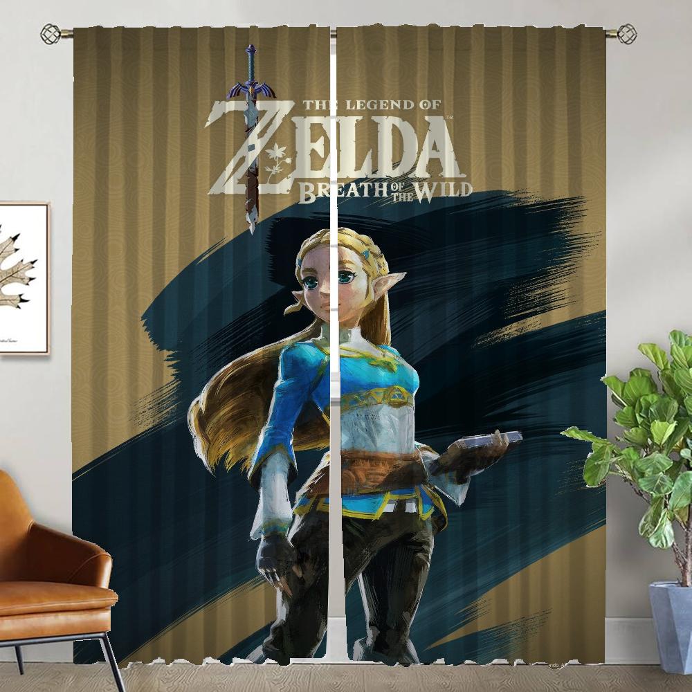 Moskitonetze für Wohnzimmer Zaldaes Fenstergardine für Zimmer 2 Paneele Heimtextilien Halloween-Dekoration Kind