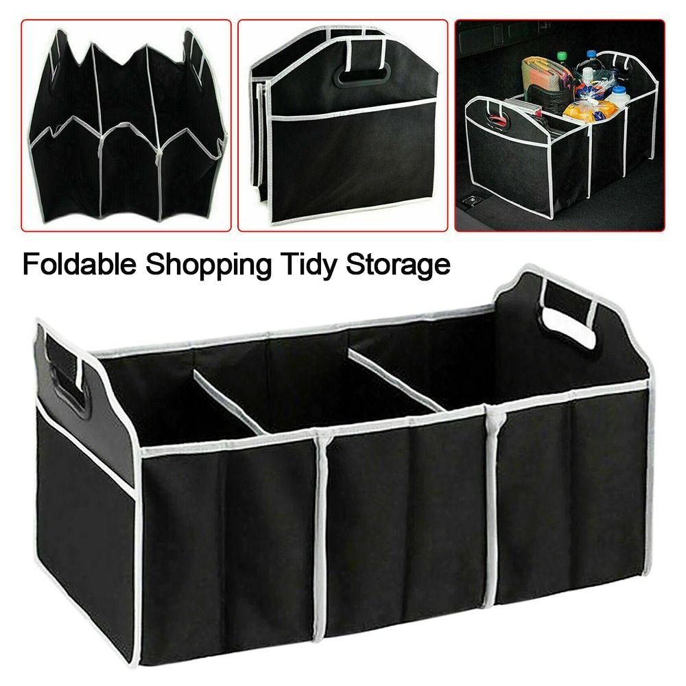 Fabric Shopping Tidy Storage Bag Stowing and Tidying Bag Trunk Organizer Car Boot Organiser