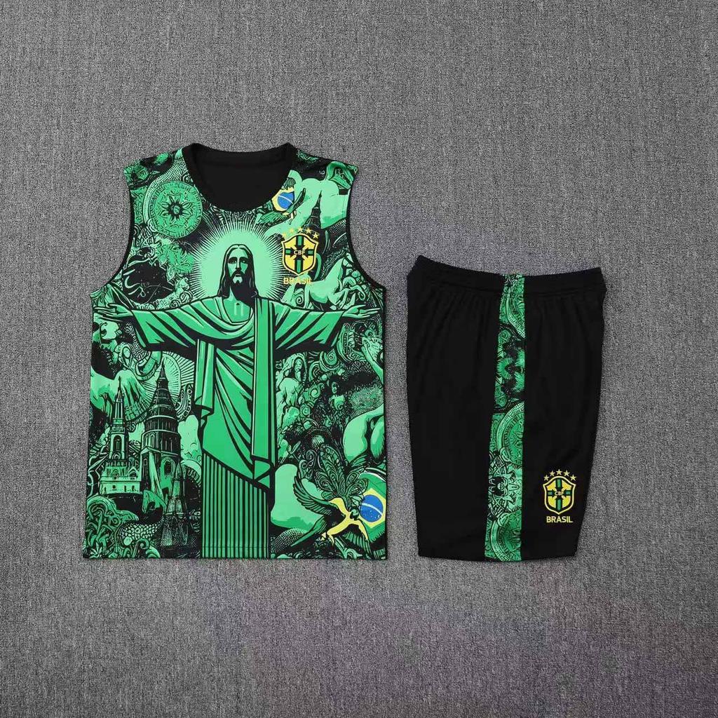 Wholesale Argentina France Portugal Brazil Real Madrid Barcelona Arsenal Breathable Sports Jerseys Vest Training Clothes
