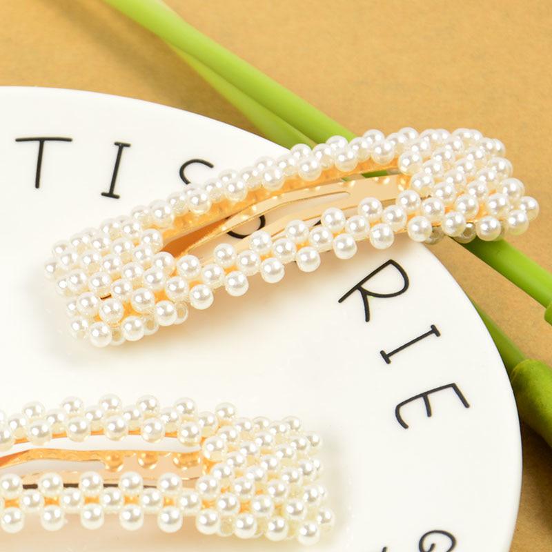 Dámská módní sponka do vlasů s perlami, květinami, dětská dívčí sponka do vlasů, barretky, vlasové doplňky