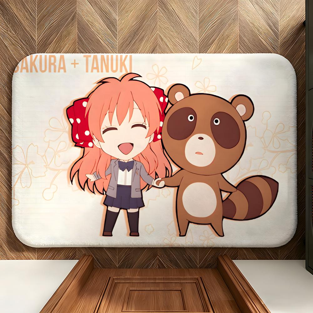 Anime Monthly Girls Nozaki-kun Floor Mat Soft Flannel Floor Mat  Suitable for Entryways, Living Rooms, Bedrooms, and Bathrooms