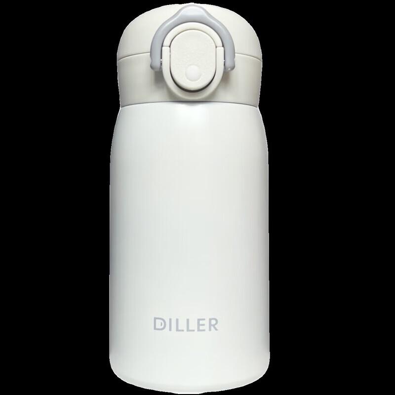 Dileber 320ml Portable Stainless Steel Insulated Bottle