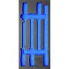 Zubehör - bgs - 4030-1bgs - Einsatz für Feilensatz - Kunststoff - 1 Fach
