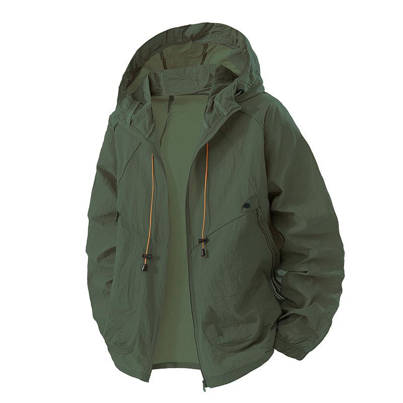 Men's Trendy UV Protection Hooded Jacket - Lightweight Summer Sun Protection