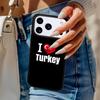 Turkey Turkish Flag soft Phone Case For iPhone 17 Air 14 15 13 12 Max Cover For Apple 16e 11 Pro Max Plus Coque