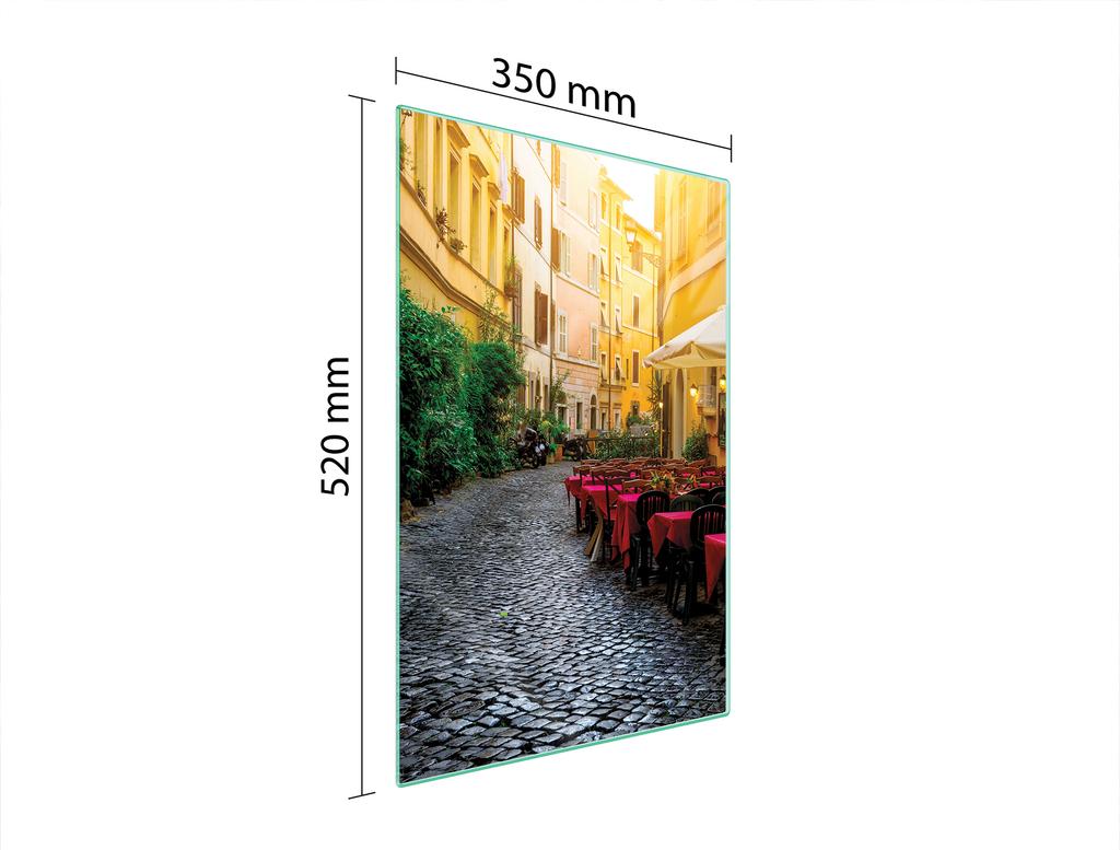 SZKLANA DESKA DO KROJENIA 35x52 ULICZKA