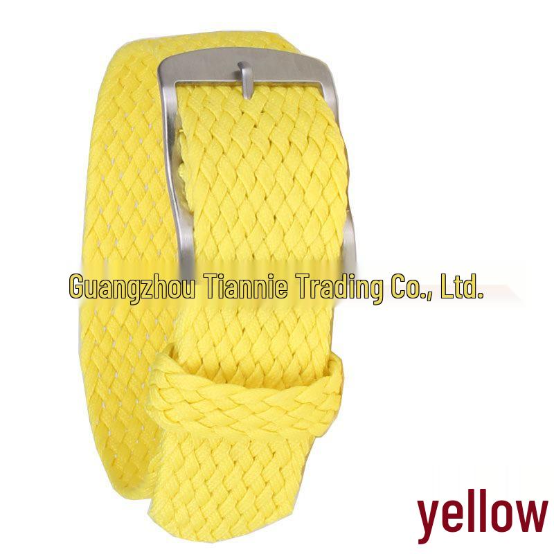 Belen High-End Soft Woven Nylon Watch Strap, One-piece 20mm/22mm Perlon for Submariner