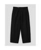 8Seconds Curved Wide Fit Cotton Slacks Black