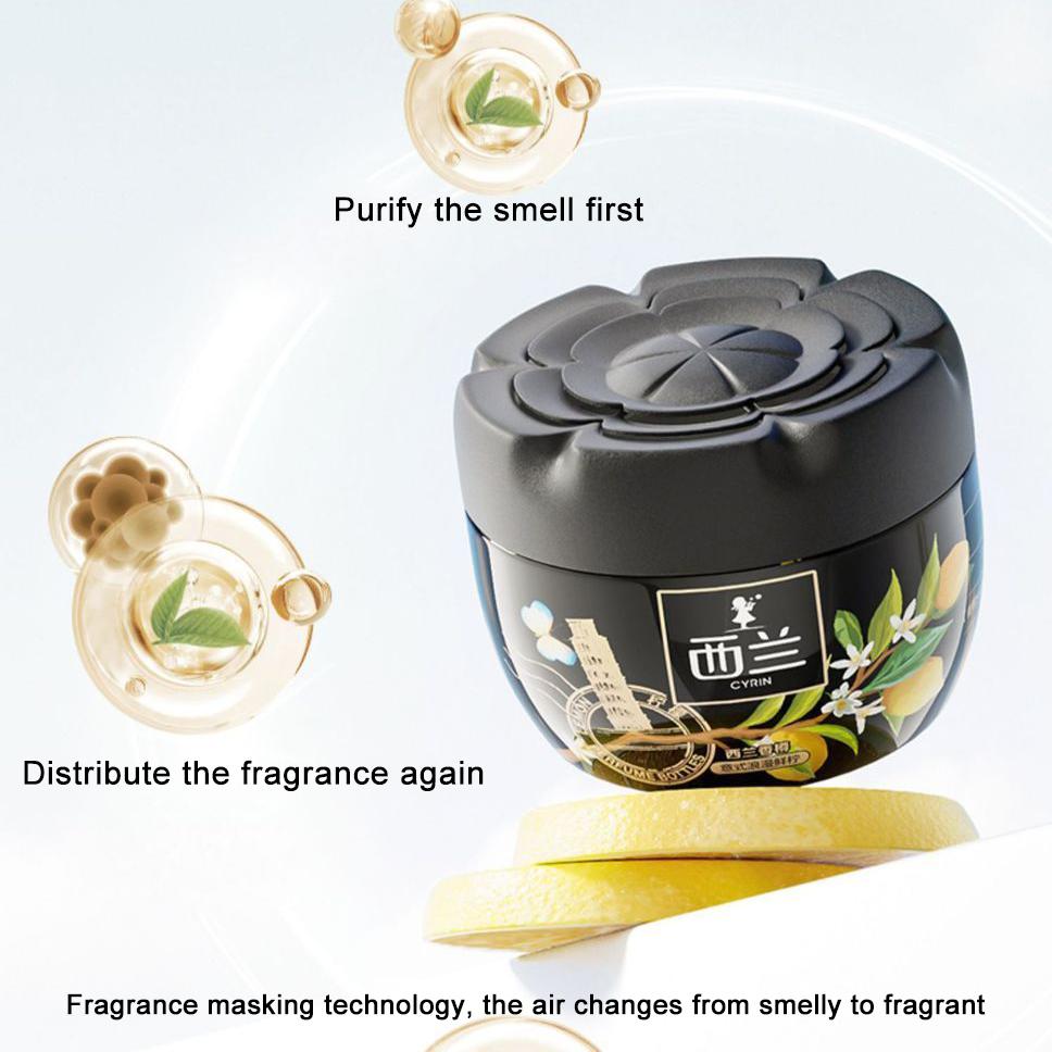 Solid Freshener, Hotel Car Aromatherapy, Solid Fragrance, Indoor Bathroom Balm, Household Deodorizing Aromatherapy Air Purifier