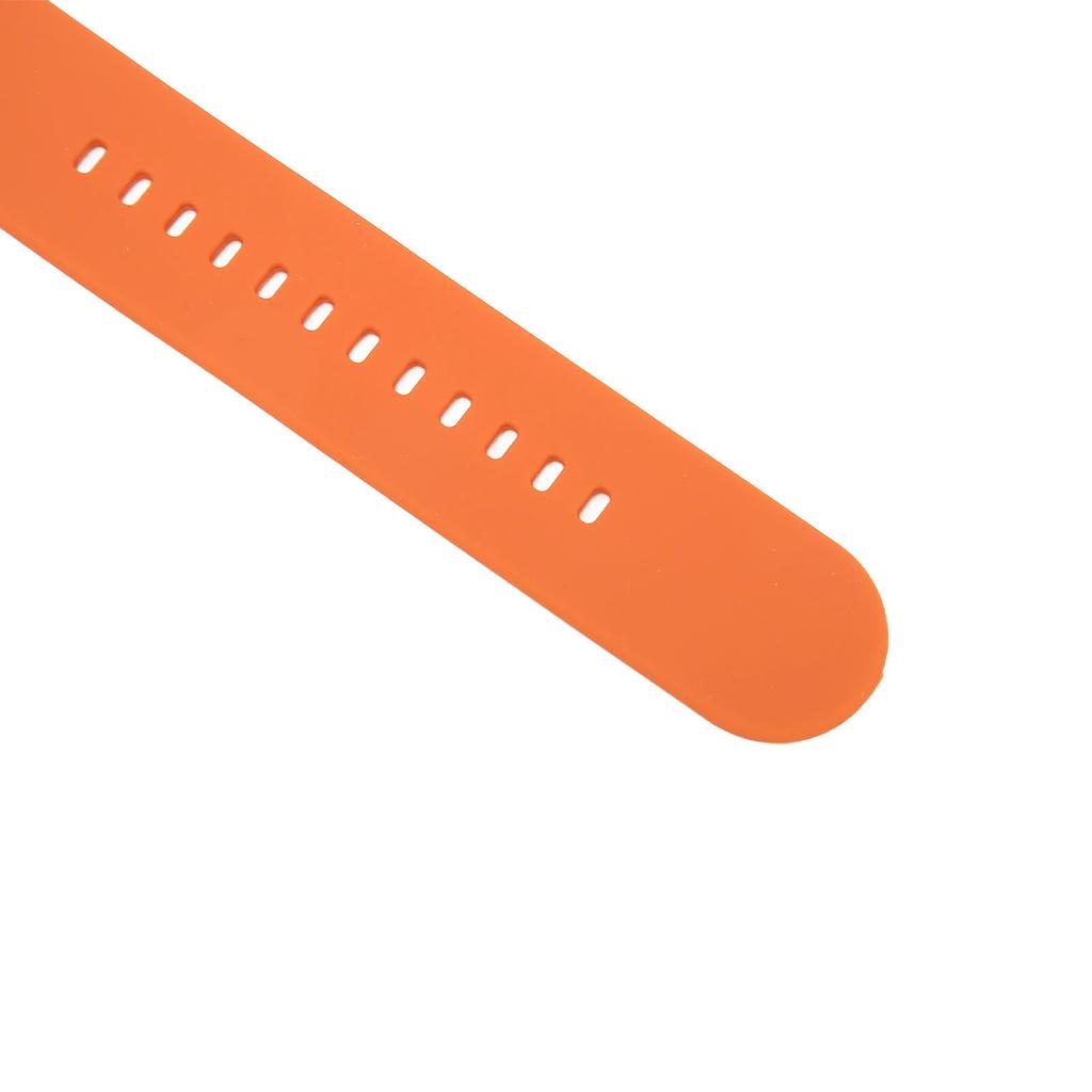 22mm Silicone Watch Band Smart Sports Watch Band Straps Replacement for Garmin Fenix 7 6 5 Orange