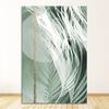 Shades, wall painting on canvas, Nordic posters and prints, wall panels for living room decor, foggy plant, dried leaves, sunlight
