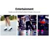 Flash Wheel Roller Skates With LED Light Double Line Skates 4 Wheels Two Line Skating Shoes for Adults