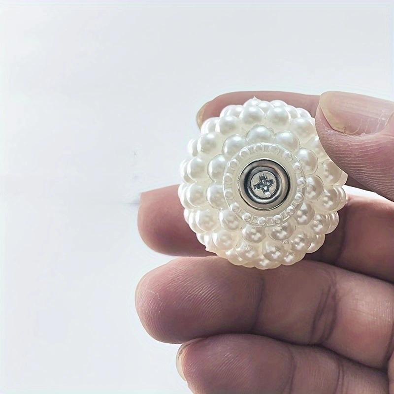 Simple curtain straps with high strength magnetic attraction, pearl magnetic buckle, fabric storage strap