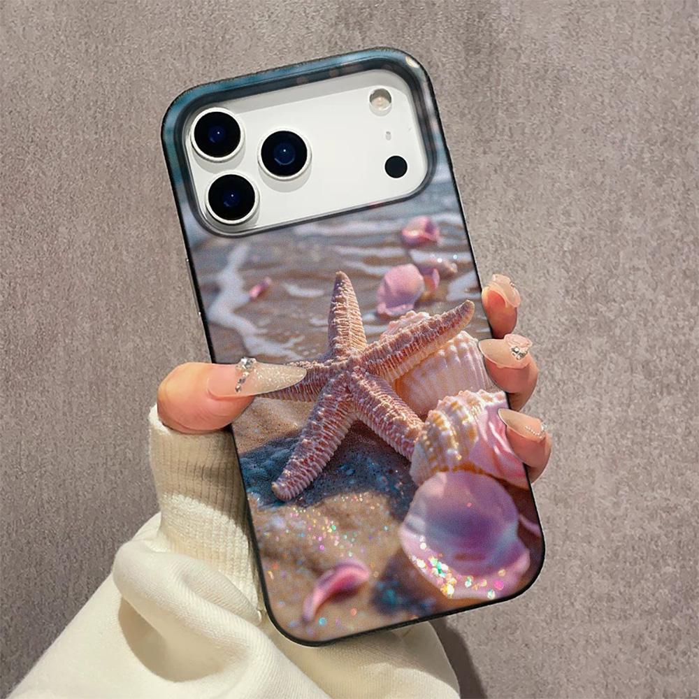 Luxury High Quality Phone Case For Samsung A05S A06 A07 A15 A16 A34 A35 A36 S26 Starfish Shell Dream Soft Anti Slip Case