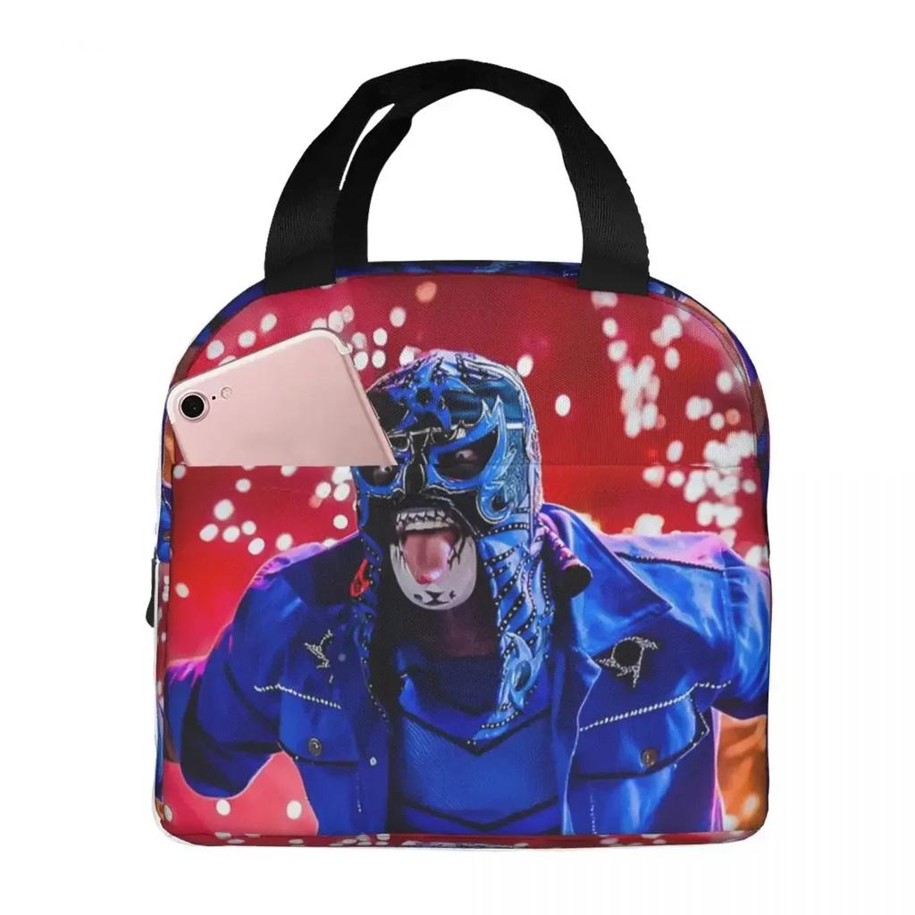 Penta Wrestler Insulated Lunch Bag for Women Children Portable Food Boxes Thermal Lunch Box Tote