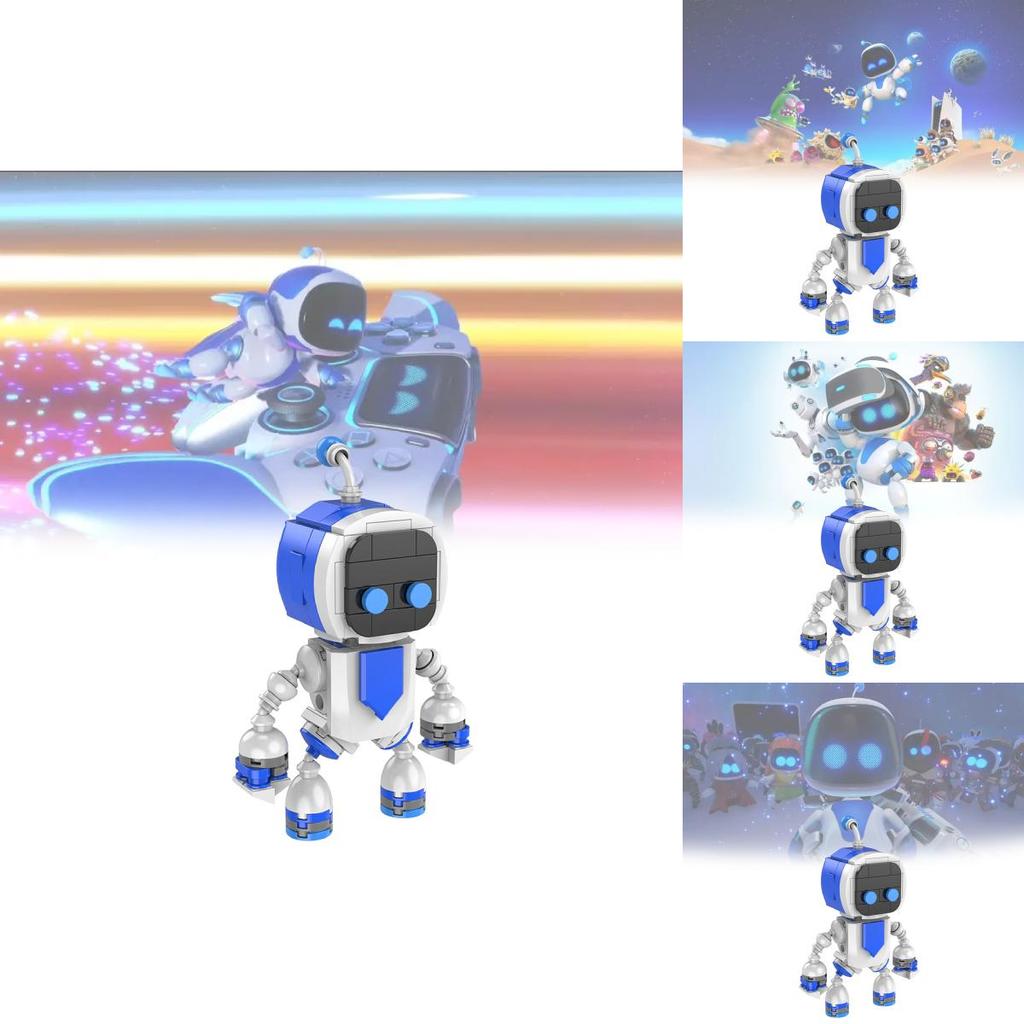 Astro Bot Building Blocks Toy For Kids Educational Plastic Construction Set