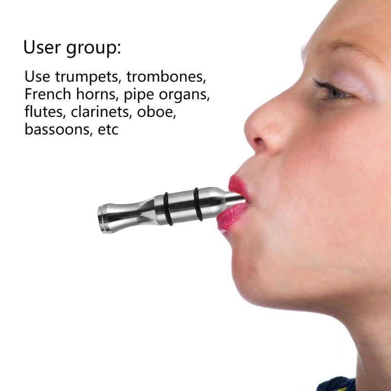 Embouchure Training Device Mouthpiece Woodwind Instruments Mouth Muscle Builder for Enhancing Embouchure Control