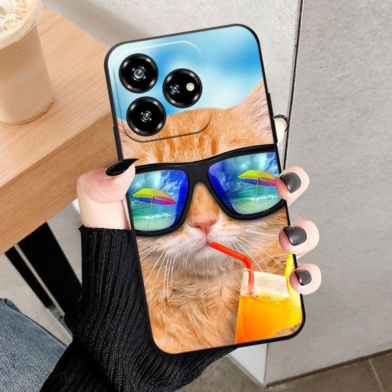 For ZTE Blade V60 Design Case V60Vita Wolf Lion Soft Silicone Shockproof TPU Phone Case For ZTE BladeV60 V 60 Vita Back Cover