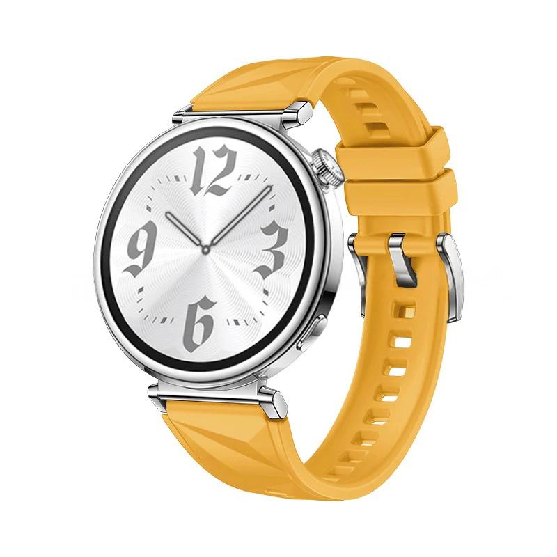 Silicone Strap For Huawei Watch GT6/GT5 41MM Official Color Lce crystal Patterned Bracelet For Huawei WatchGT4 41MM/GT5 Pro 42MM