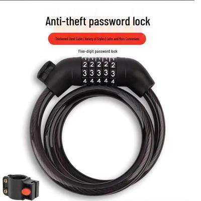 LISHI Portable Bicycle Anti-theft Combination Lock