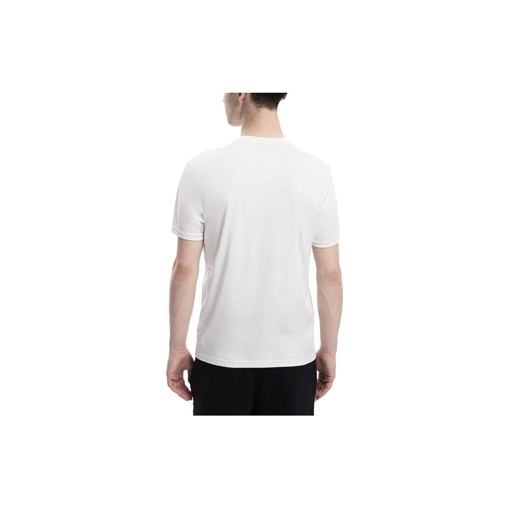 Fila Heritage Printed American Vintage Letter Crew Neck Short Sleeve T-Shirt Men Tops Cloud-White F11M338113F-WT