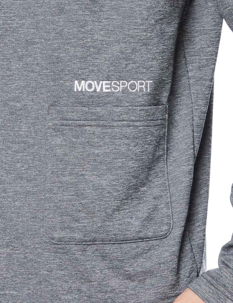 Cardigan Descente Fleece Harish Stretch MVSP NVM O [Move Sports] S.F.TECH