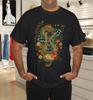 Kyoto Dragon and Blossoms Gothic K T-Shirt
