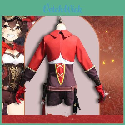 Superbe Costume Cosplay Ambre Pour les Fans de Genshin Impact !