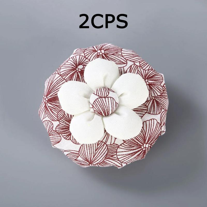 

WTEMPO 2PCS Door Knob Printed Covers Door Knob Protector Cover Wall Protectors Reusable Washable Door Handle Cover for Round Door Handle Protection 2pcs красный