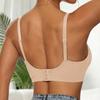 Seamless Wireless Bra for Women, Comfort Push Up Bralette with Adjustable Straps, Breathable Everyday Underwear for All-Day Support