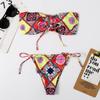 1011 new three-point swimsuit women, European and American sexy triangular bikini split swimsuit