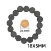 Black Ferrite Cylinder Magnet Ring with Hole - Strong Ring-Shaped Salvage Magnet.
