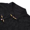 Autumn/Winter Women's Retro Chinese Style Jacquard Top - Long-sleeved Stand Collar with Frog Buttons