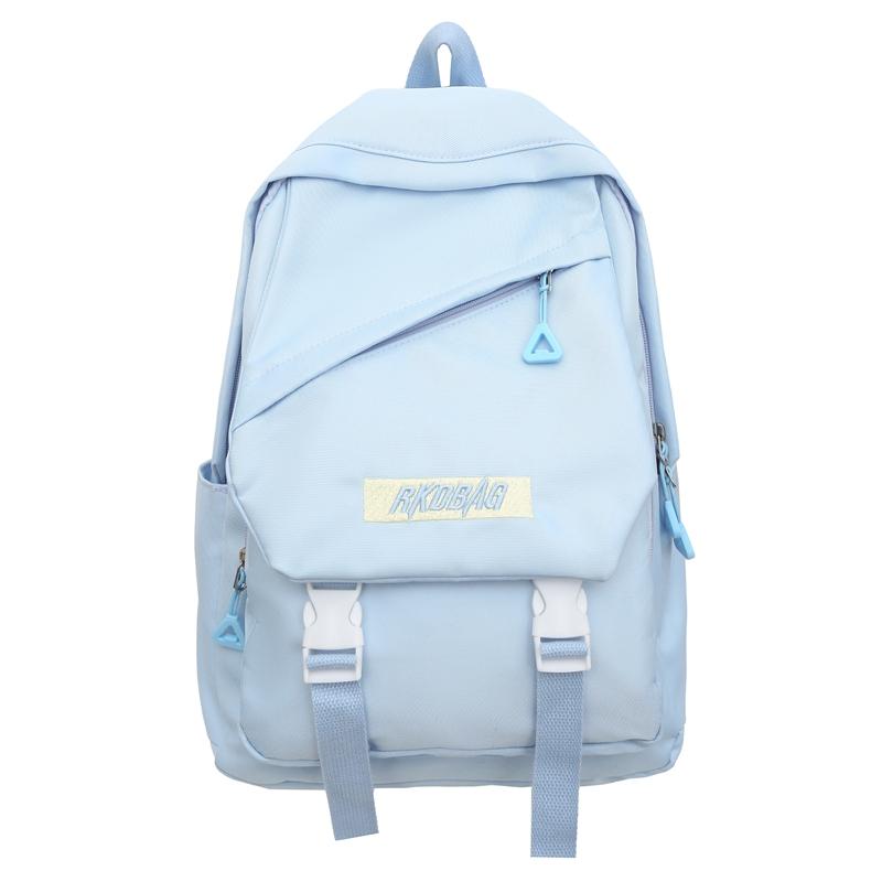 

Студенческий школьный рюкзак, женский рюкзак, мужской рюкзак большой вместимости для путешествий на открытом воздухе, многосекционный рюкзак Small синий