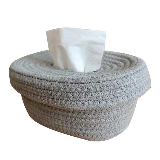 Ręcznie wykonany pojemnik do przechowywania chusteczek, pojemnik do przechowywania papieru, duża pojemność, biurko, pyłoszczelne pudełko na chusteczki z pokrywką