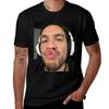 EddieVR Meme T-Shirt Custom T Shirt Basketball Graphic Tees Rapper Graphic Tees Tshirts for Men