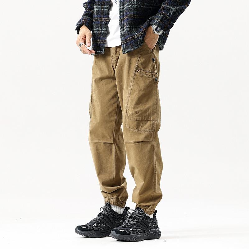 Мужской новый комбинезон повседневный свободный мужские леггинсы модные брюки мужской хай-стрит мужская одежда M